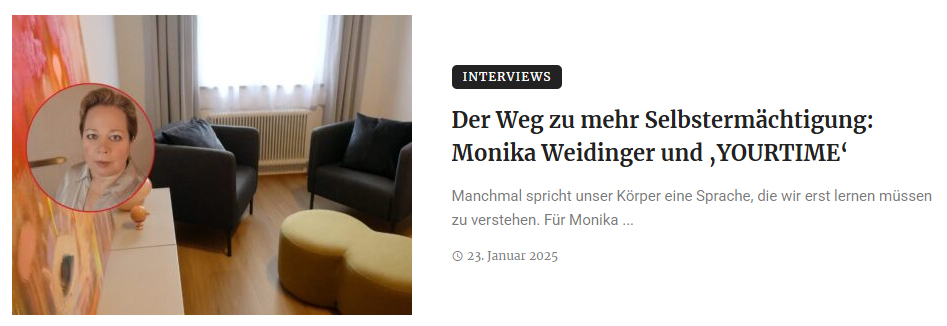 YOURTIME Embodiment Coaching Salzburg